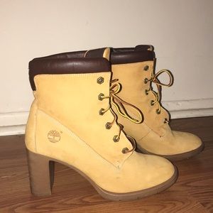 Christmas SALE Gently Used Timberland Heeled Boots